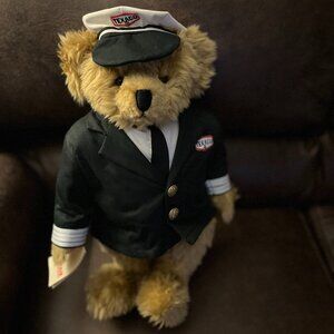 2001 Texaco Captain Tanker’s Master Stuffed Bear With Bank